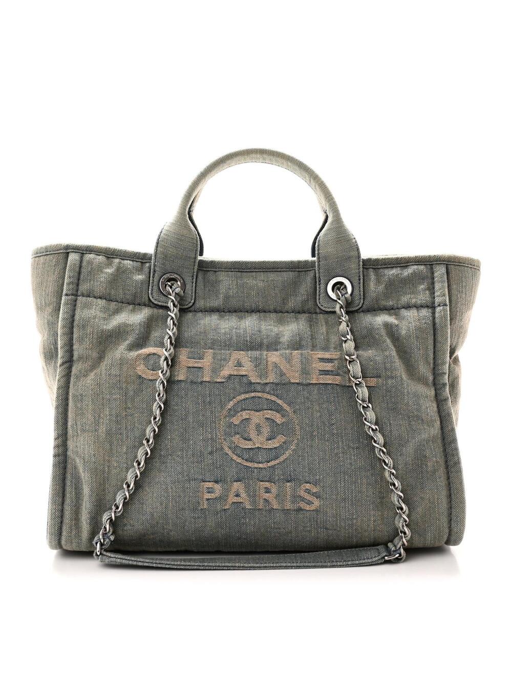 Chanel Denim Small Deauville Tote Light #363757C35B